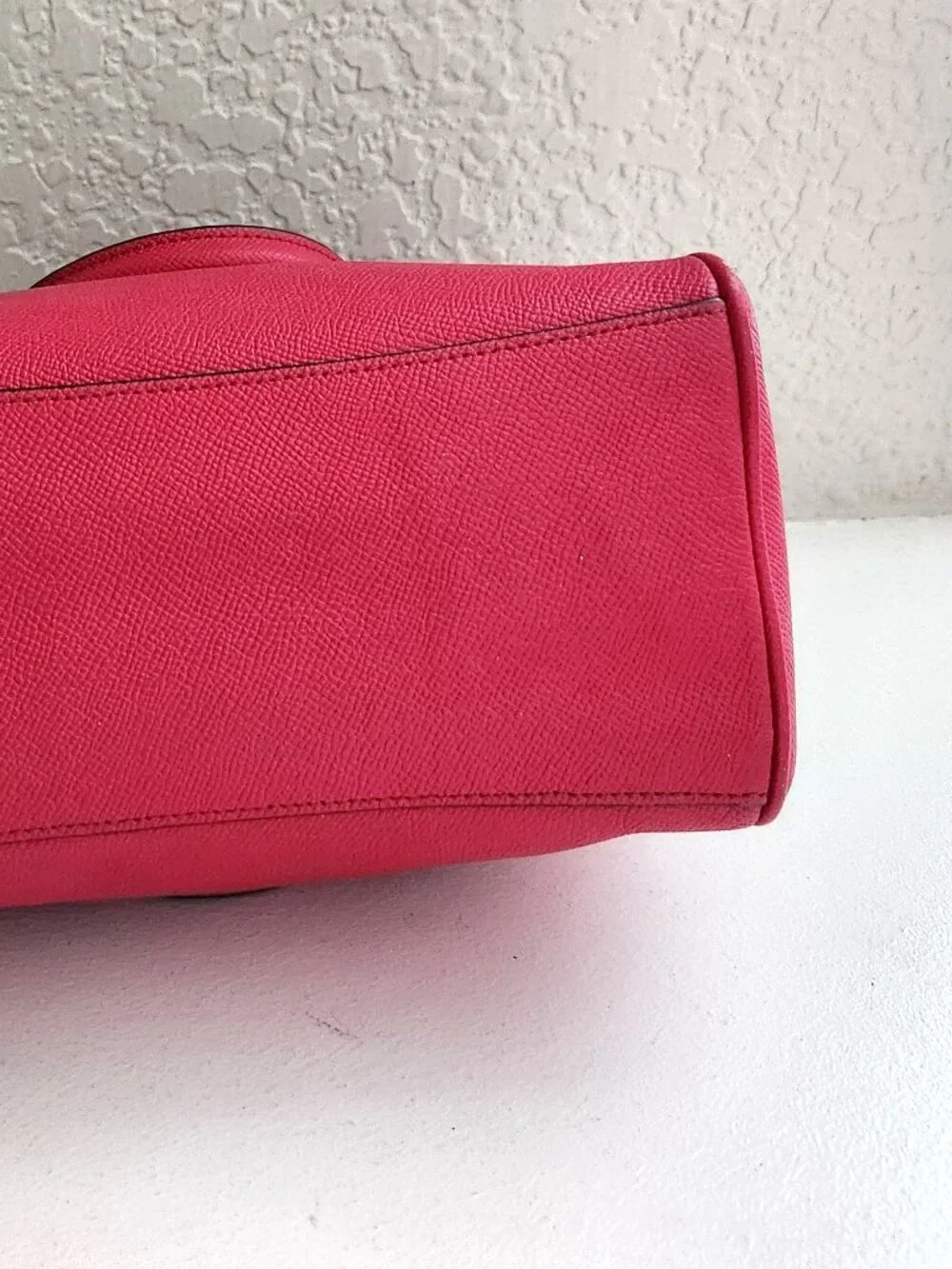 Euc Coach Mini Bennett Red Crossbody Bag Purse